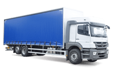 Car Hire Fife - 26 Tonne Curtain Side Truck - Truck hire Fife