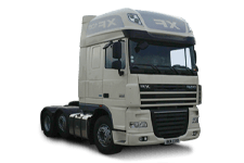Car Hire Fife - 44 Tonne Sleeper Truck - Truck hire Fife