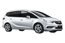 Car Hire Fife - Vauxhall Zafira 7-Seater - Minibus hire Fife